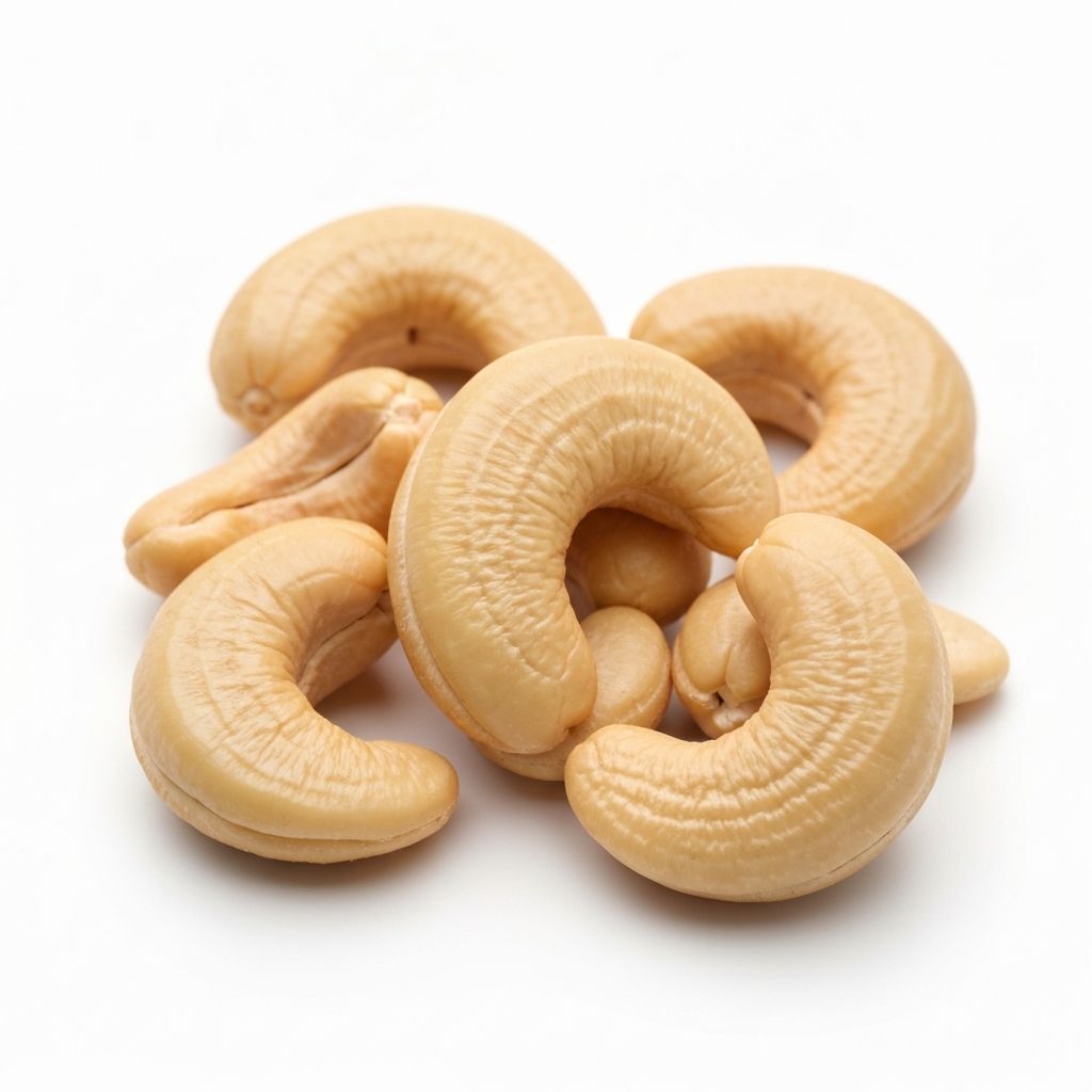 Healthy fat sources including nuts and oils